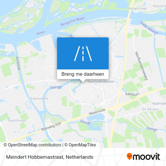 Meindert Hobbemastraat kaart