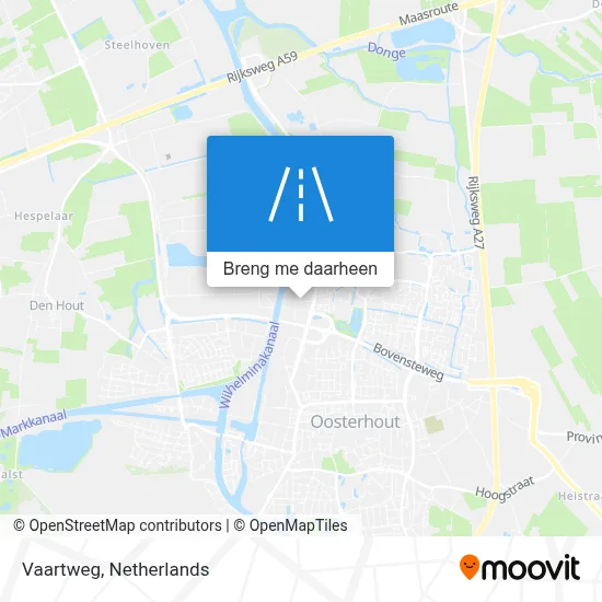 Vaartweg kaart