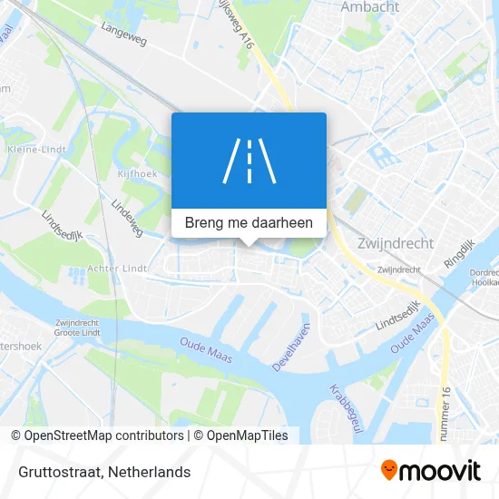 Gruttostraat kaart
