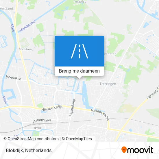 Blokdijk kaart