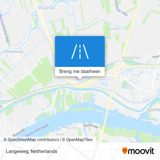 Langeweg kaart
