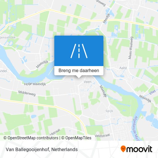 Van Ballegooijenhof kaart