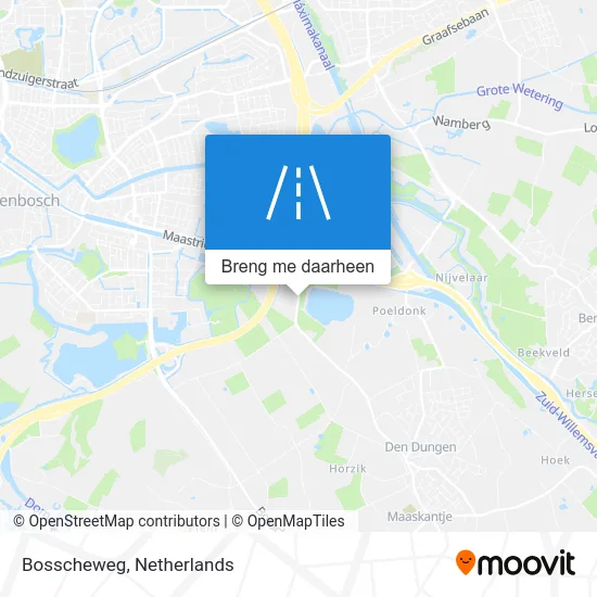 Bosscheweg kaart