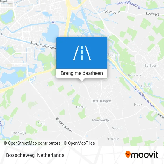 Bosscheweg kaart