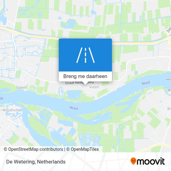 De Wetering kaart