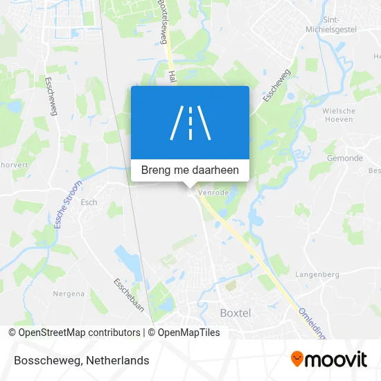 Bosscheweg kaart