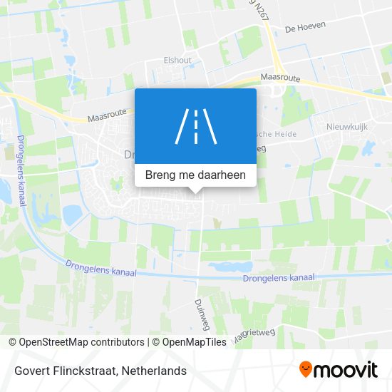 Govert Flinckstraat kaart