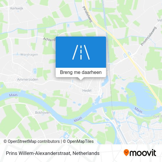 Prins Willem-Alexanderstraat kaart