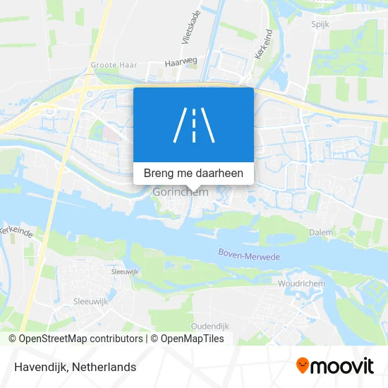 Havendijk kaart