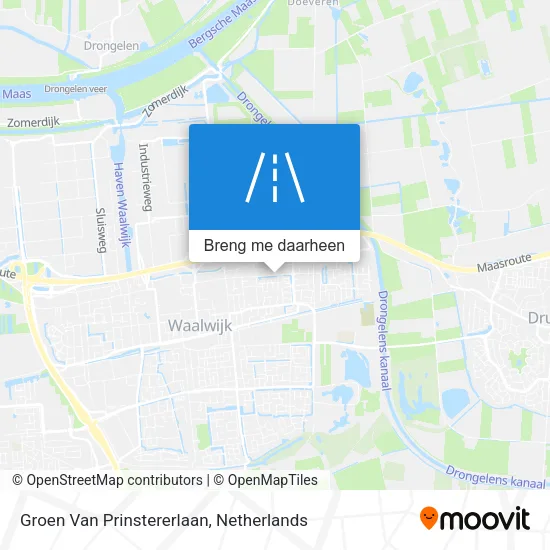 Groen Van Prinstererlaan kaart