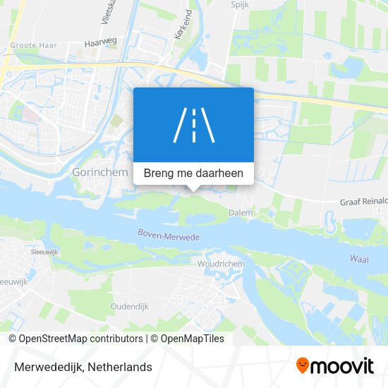 Merwededijk kaart