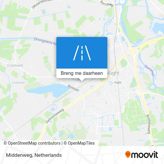 Middenweg kaart
