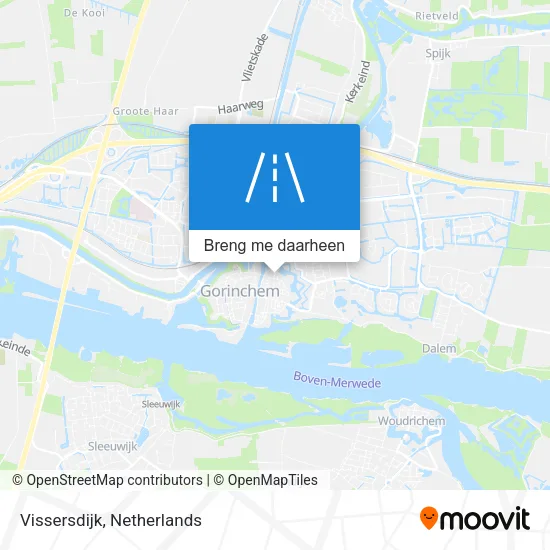 Vissersdijk kaart