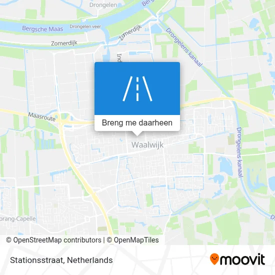 Stationsstraat kaart