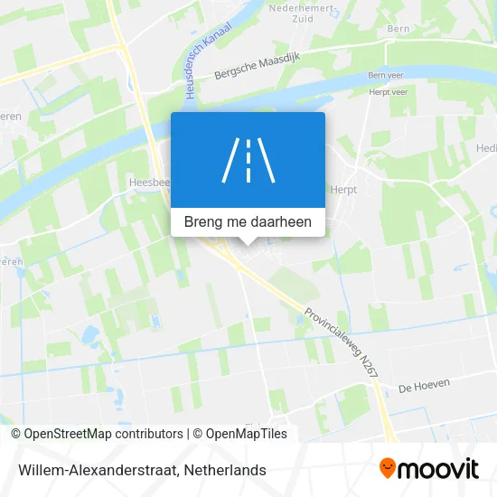 Willem-Alexanderstraat kaart