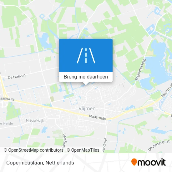 Copernicuslaan kaart