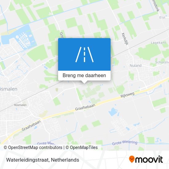 Waterleidingstraat kaart