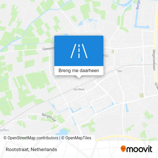 Rootstraat kaart