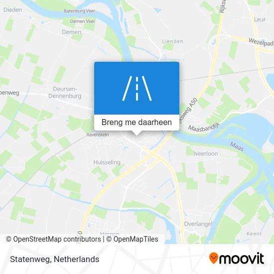 Statenweg kaart