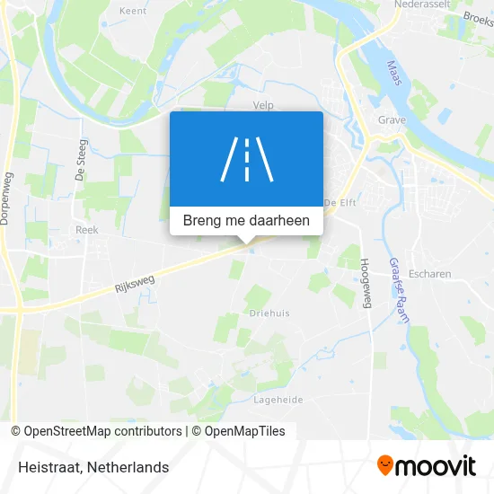 Heistraat kaart