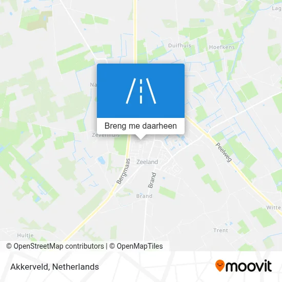 Akkerveld kaart