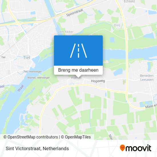 Sint Victorstraat kaart