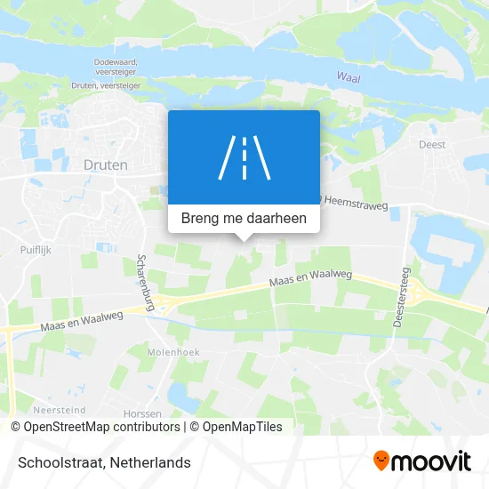 Schoolstraat kaart