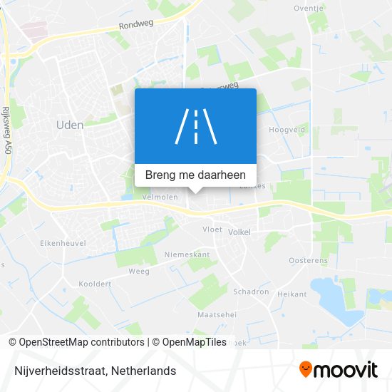 Nijverheidsstraat kaart