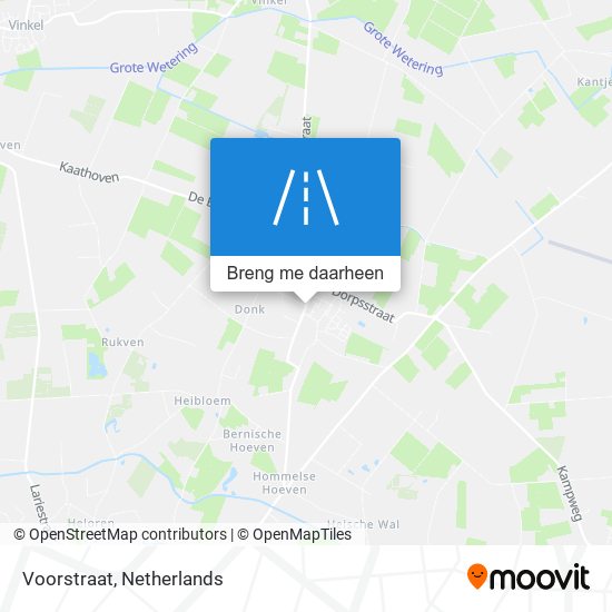 Voorstraat kaart