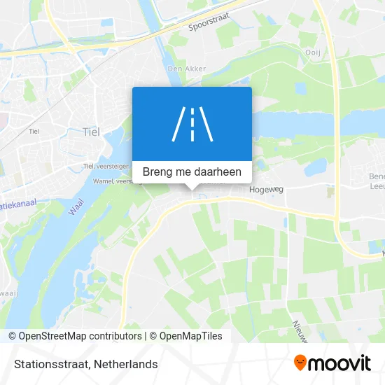 Stationsstraat kaart