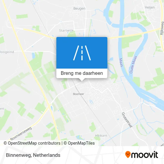 Binnenweg kaart