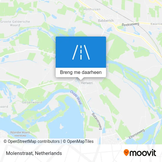 Molenstraat kaart