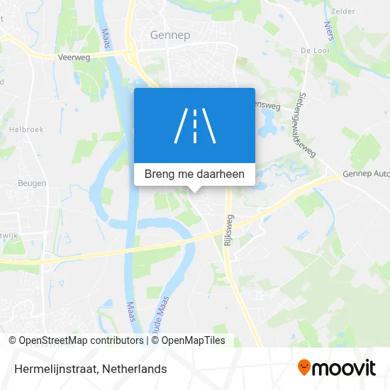 Hermelijnstraat kaart