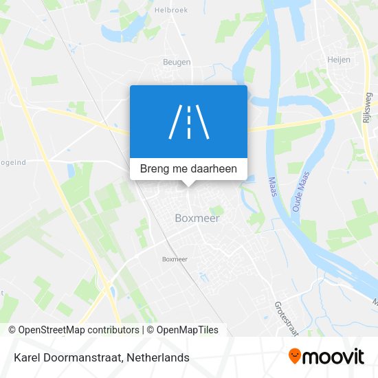 Karel Doormanstraat kaart