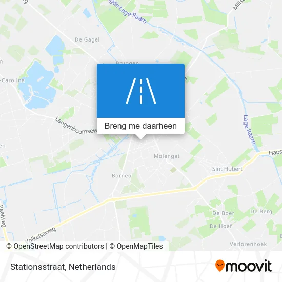 Stationsstraat kaart