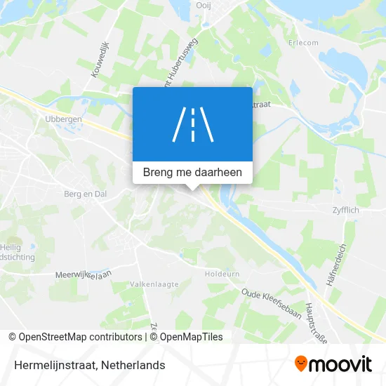 Hermelijnstraat kaart