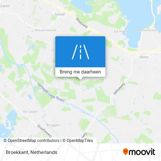 Broekkant kaart