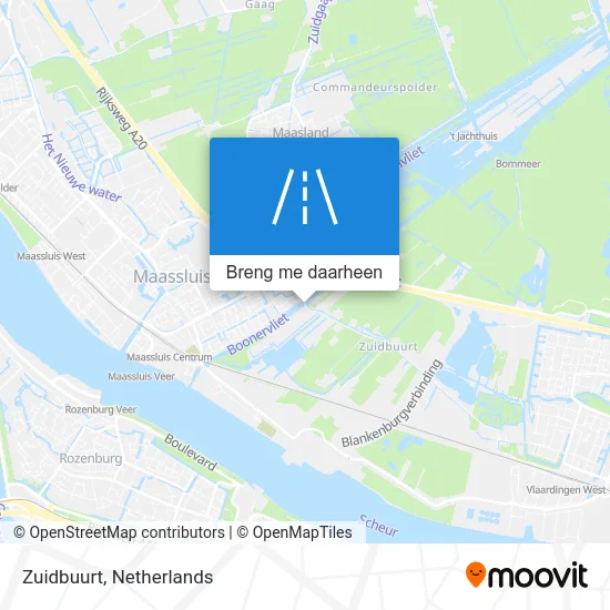 Zuidbuurt kaart