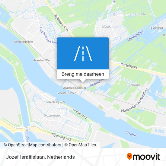 Jozef Israëlslaan kaart