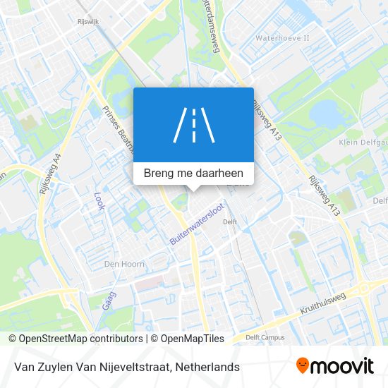 Van Zuylen Van Nijeveltstraat kaart