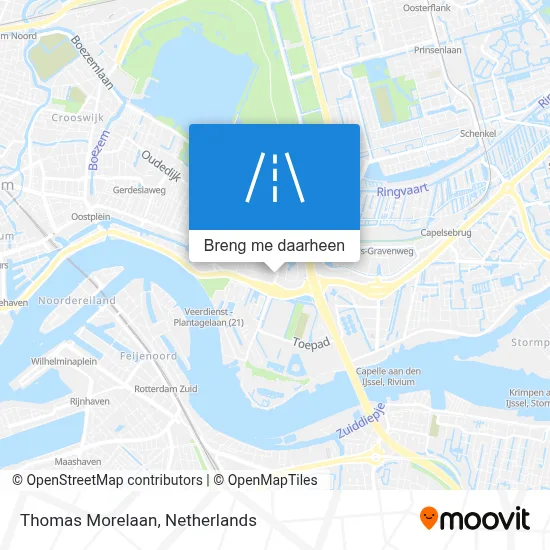 Thomas Morelaan kaart
