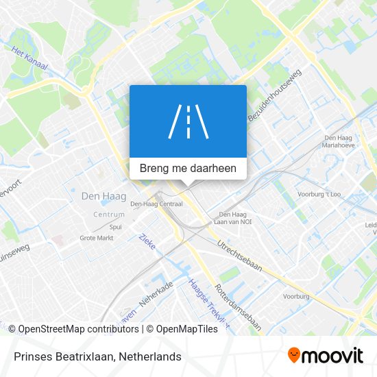 Prinses Beatrixlaan kaart