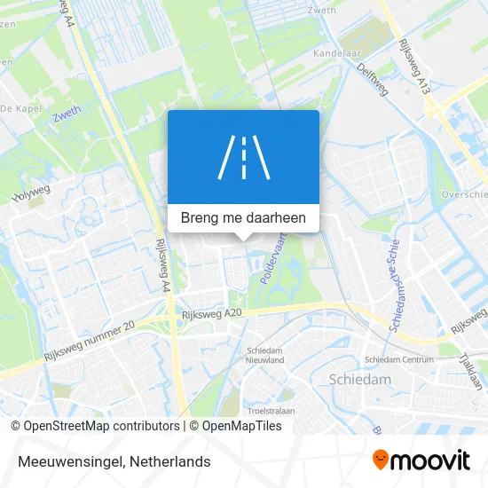 Meeuwensingel kaart