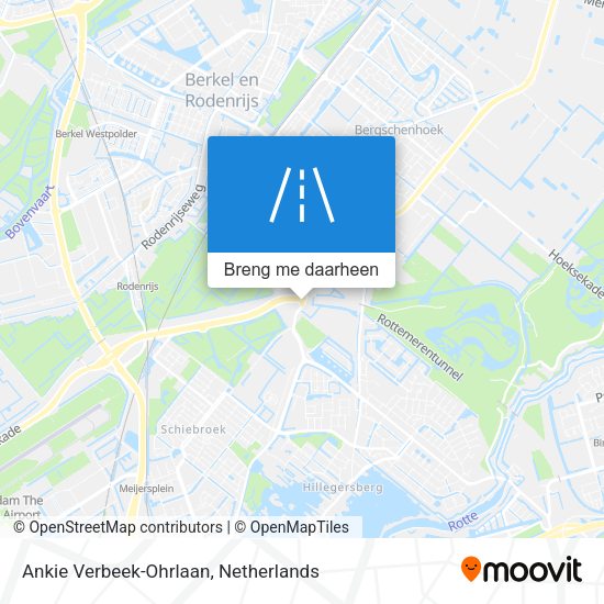 Ankie Verbeek-Ohrlaan kaart