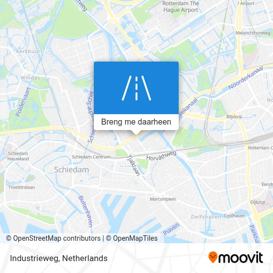 Industrieweg kaart
