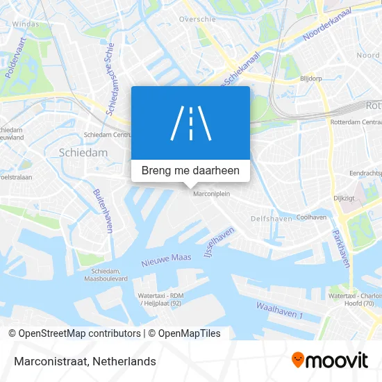 Marconistraat kaart