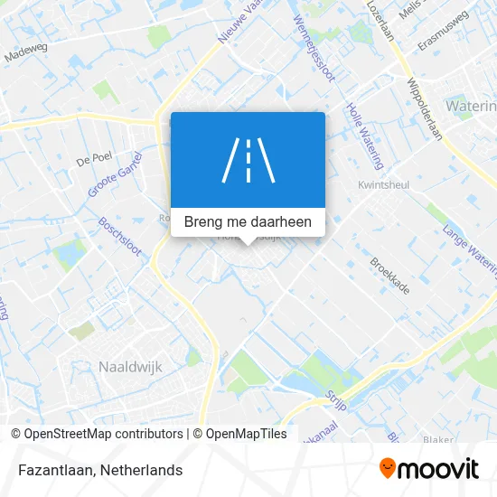 Fazantlaan kaart