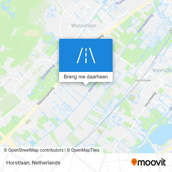 Horstlaan kaart