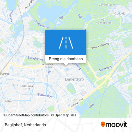 Begijnhof kaart
