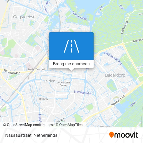 Nassaustraat kaart